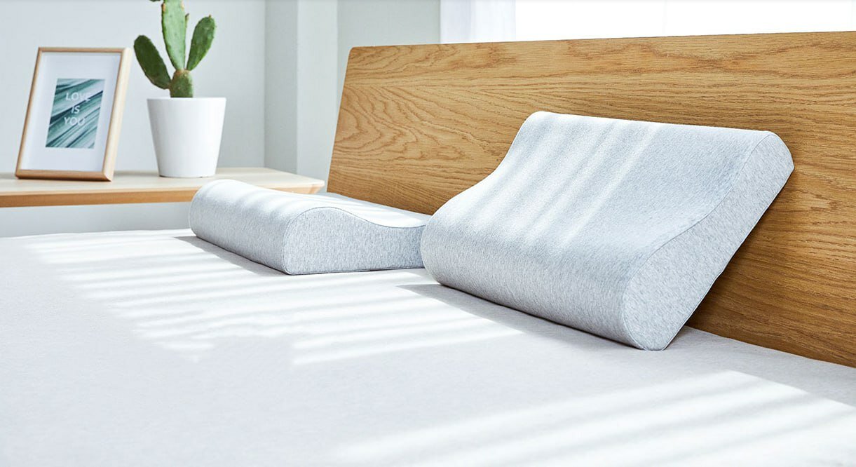 фото Ортопедическая подушка с эффектом памяти Xiaomi Mijia Neck Memory Pillow