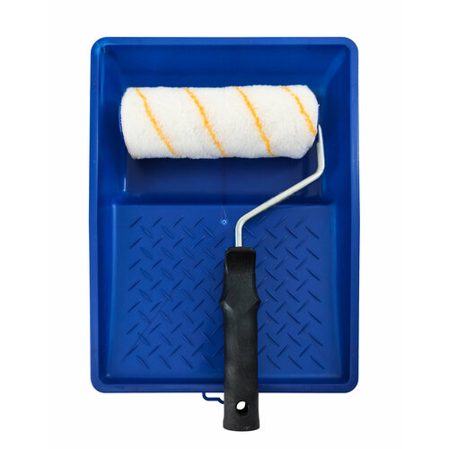 Набор TOOLBERG валик в сборе полиакрил 1118040мм ванночка 260х310мм 439₽