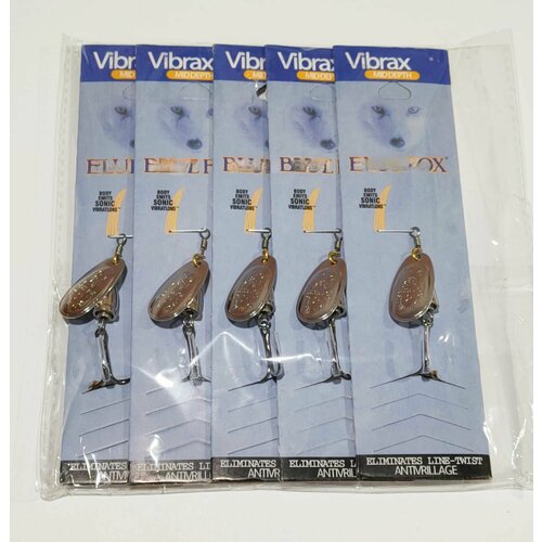 Набо блёсен вертушек # 2,3,3,4,5 из 5шт.