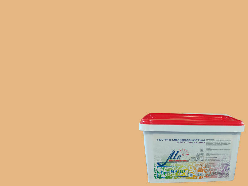 Грунт ВД АК тонирующий с Мелкозернистым наполнителем Мраморикс  нано под ДП  Коралловый остров   2 5кг