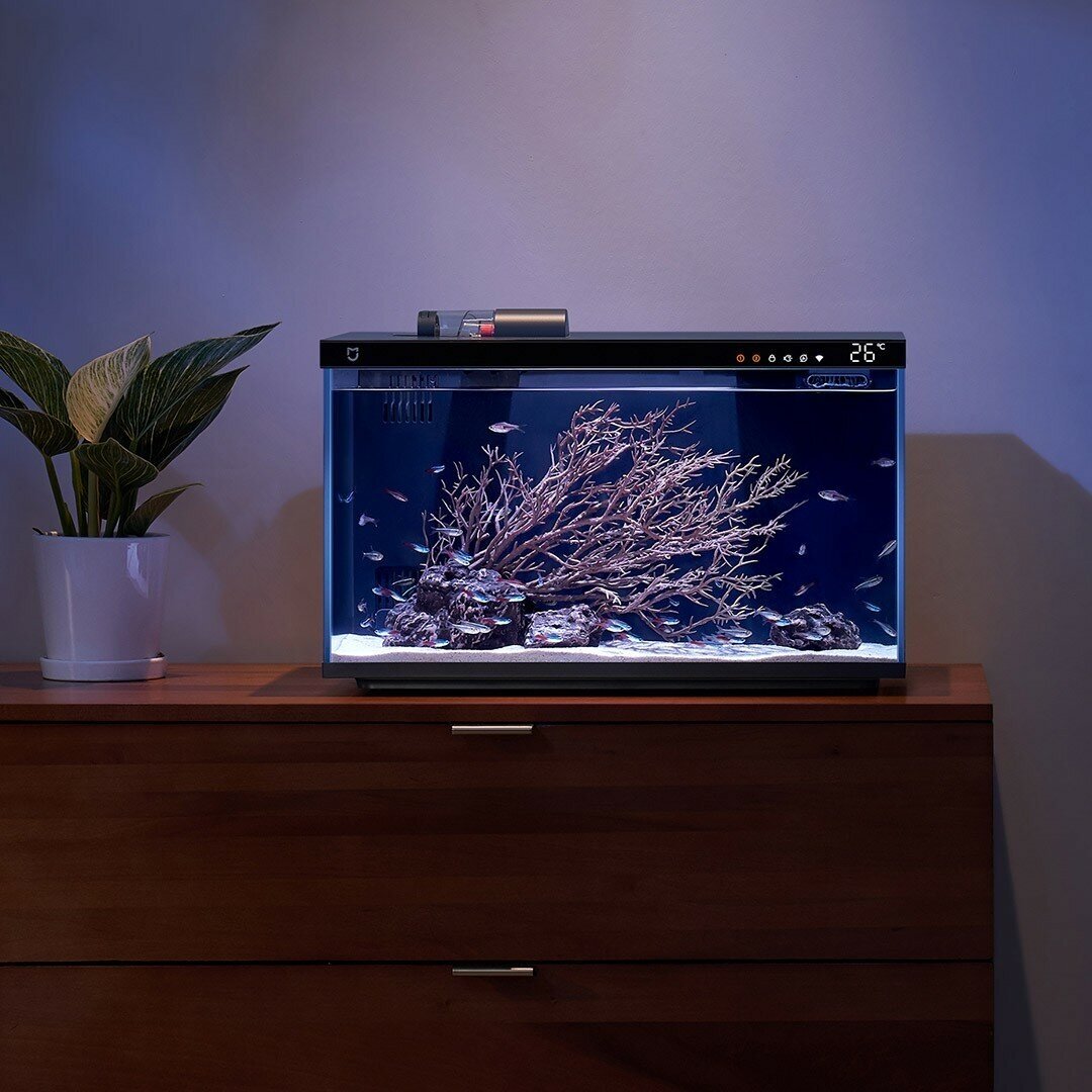 Умный аквариум Xiaomi Mijia Smart Fish Tank Black (MYG100) CN+переходник в подарок! — фото 1