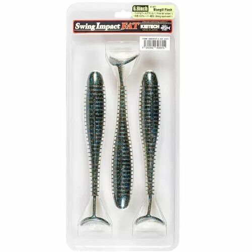 Силиконовая приманка Keitech Swing Impact Fat 6.8 #418 17см. 3шт.