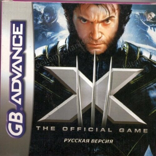 X-Men The Official Game игра для игровой приставки GBA 1173₽