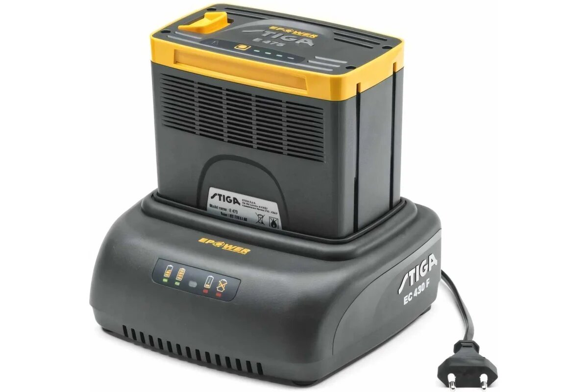 Изображение Устройство зарядное с быстрой зарядкой EC 430 F (3 Ач; 48 В) STIGA 277030008/ST1
