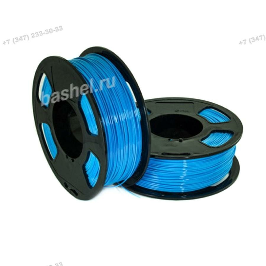 Пластик для 3D принтера GF PETG Голубой (Blue Moon) 175 мм. 1 кг Geek Filament