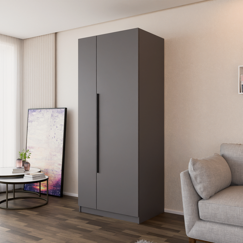 Изображение товара Шкаф распашной Кельвин | ЛДСП Графит