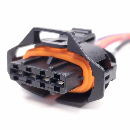 Разъем катушки зажигания VOLVO, датчика кислорода, давл. воздуха ГАЗ УАЗ МАЗ Камаз OPEL, д. абсолютного давления Bosch и Delphi, бензонасоса CITROEN PEUGEOT (4 pin) с проводами