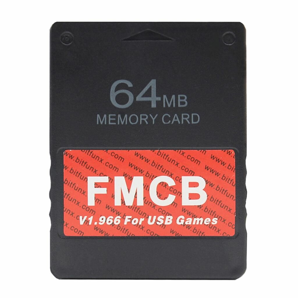 FMCB V1.966 Карта памяти Бесплатные программные карты Игровой адаптер для Playstation-1 2 Консоль USB HDD Ретро-видео