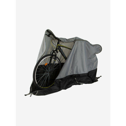 127976-AB one size Чехол велосипедный Bicycle cover серый/черный р. one size