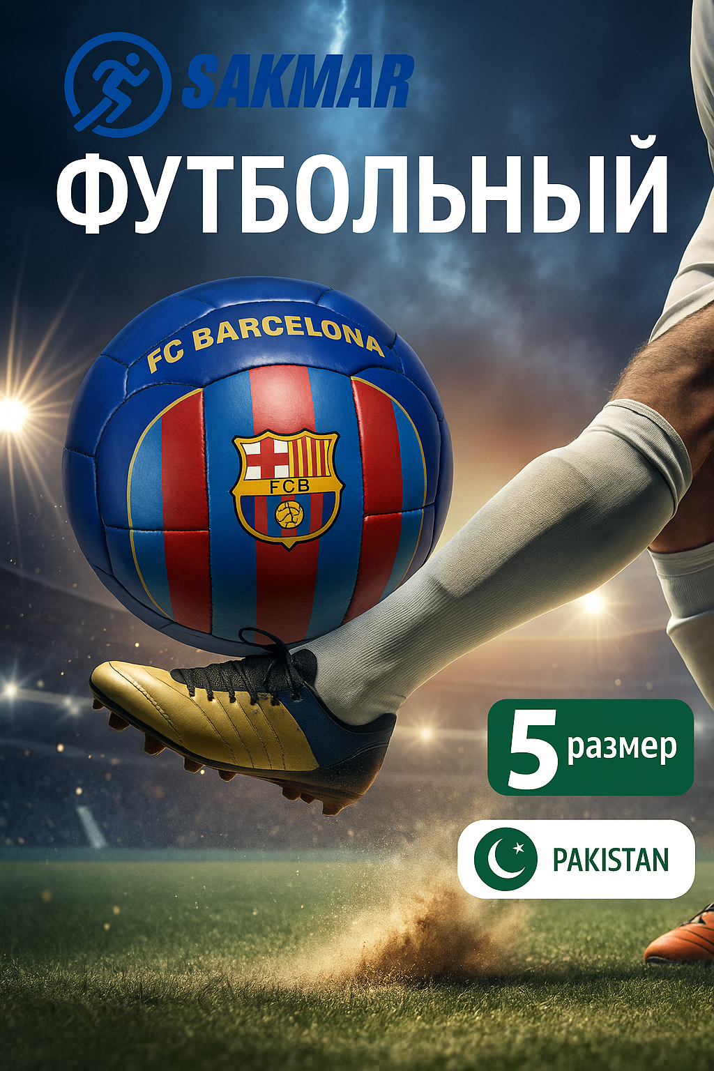 Название товара Pakistan футбольный мячик есть разные виды без бренда BARSELONA-30