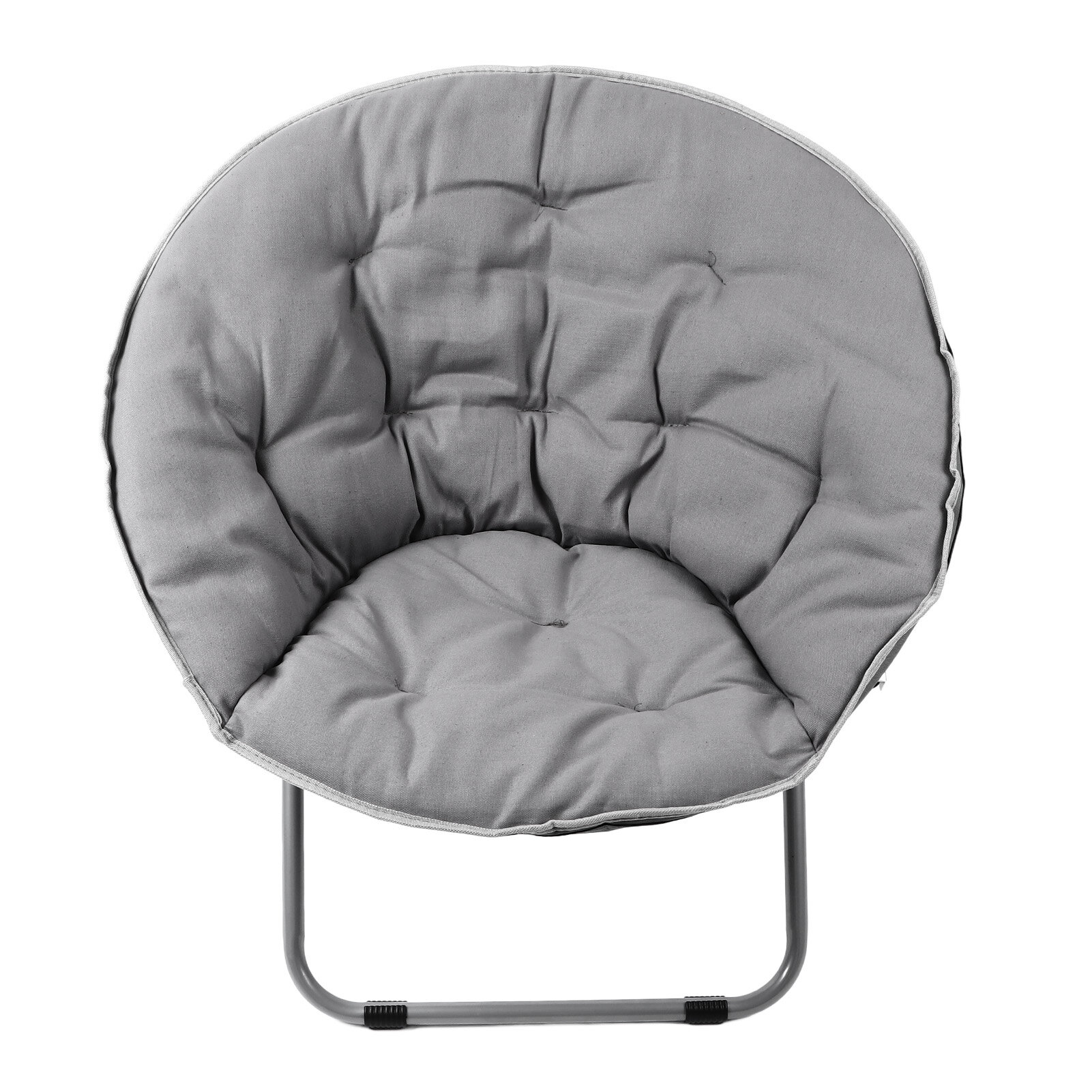 Складной шезлонг с мягкой устойчивой конструкцией складной стул для гостиной спальни пляжного серого цвета