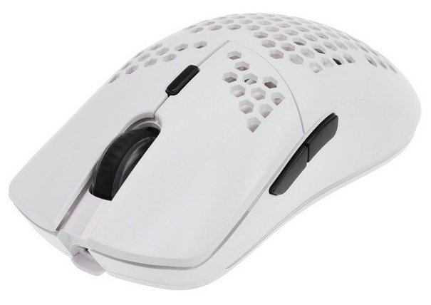 Мышь XYH80 MB-28 игровая беспроводная 600-3200 dpi 500 мАч с подсветкой белая