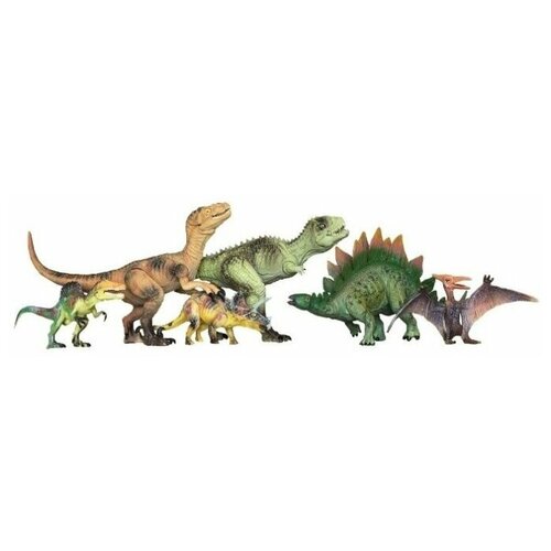 Набор 6 фигурок динозавров