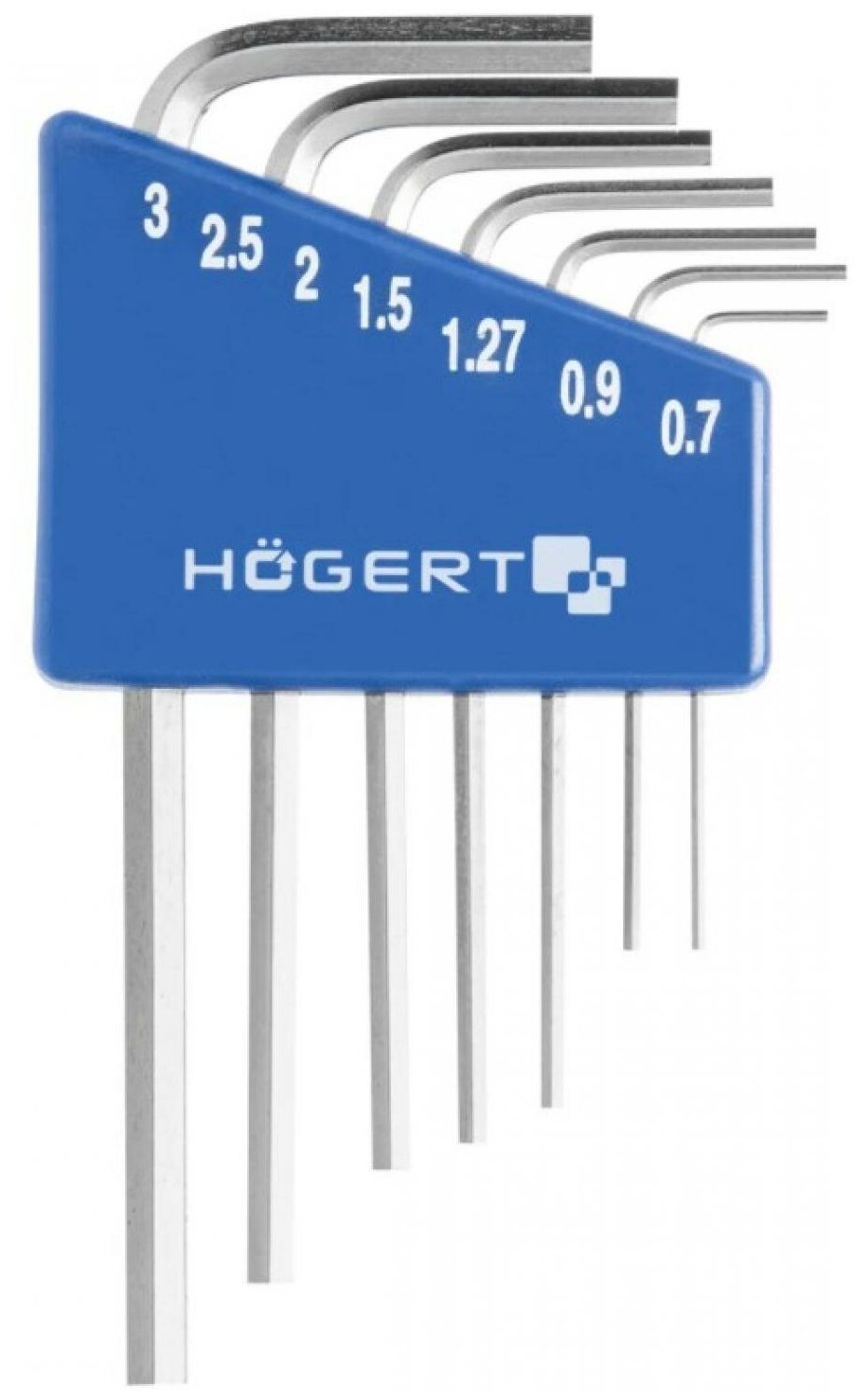 Набор инструментов для точных работ Hogert HT1W800 7 предм.
