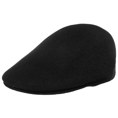 фото Кепка kangol арт. k0875fa seamless wool 507 (черный / золотой), размер 59