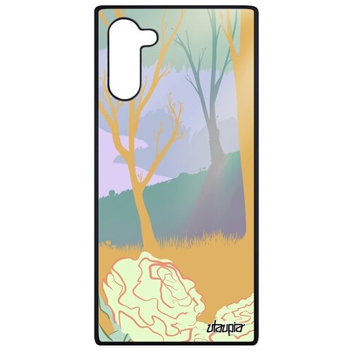 фото Защитный чехол на мобильный // galaxy note 10 // "лесные розы" стиль розы, utaupia, цветной