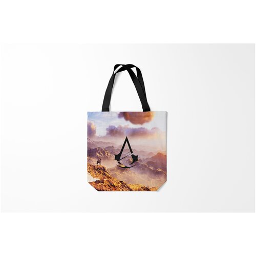 фото Сумка-шоппер / 40х40 см / геймерам / assassins creed creeds burnettie