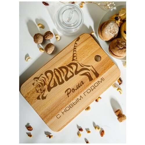 Разделочная доска новогодняя 