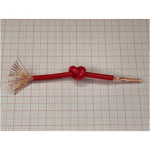 Провод ПуГВ 2,5мм красный 10 м.