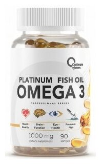 Omega-3 Platinum Fish Oil 1000 мг 90 капсул