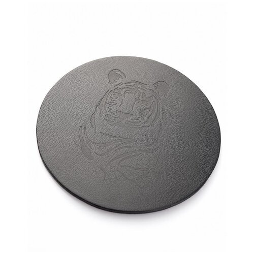 Костеры кожаные черный 