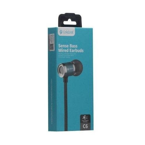 Наушники Celebrat C6 черный 173300₽