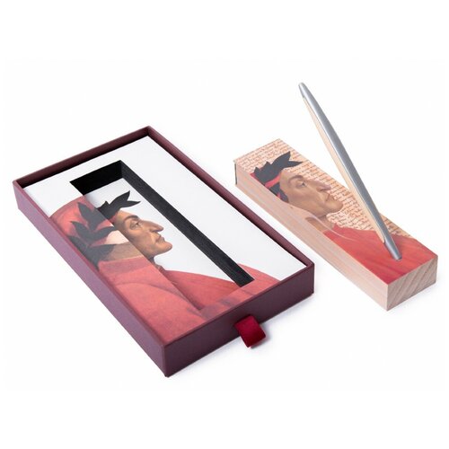 Вечная ручка Pininfarina Cambiano Dante Eclusive, Кедр/Серебристый