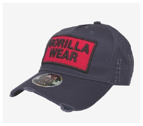 Бейсболка Gorilla Wear, размер One Size, черный, белый