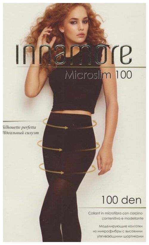 Колготки  Innamore Microslim, 100 den, черный