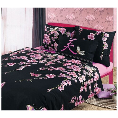 фото Постельное белье meave цвет: черный (2 сп. евро) текс-дизайн