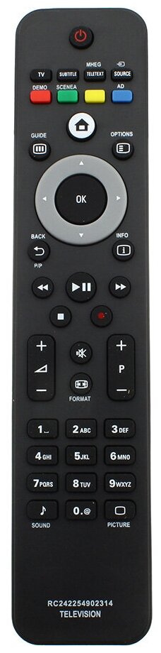 Пульт к Philips 2422 549 02314 box TV