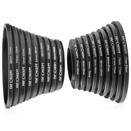 Комплект адаптеров для светофильтра KF Concept SKU0629 2399₽