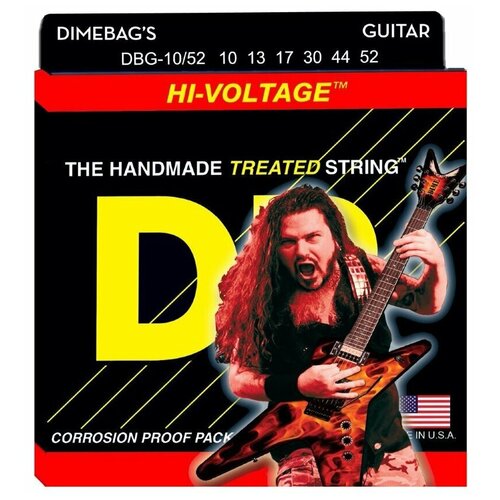 DR DBG-10/52 Dimebag Hi-Voltage 10-52 струны для электрогитары