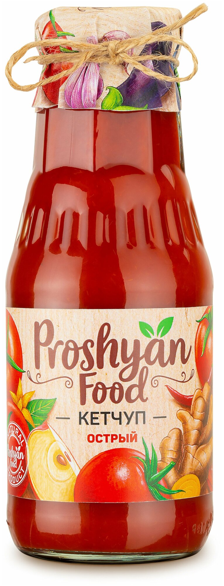 Кетчуп PROSHYAN FOOD стеклянная банка 350г