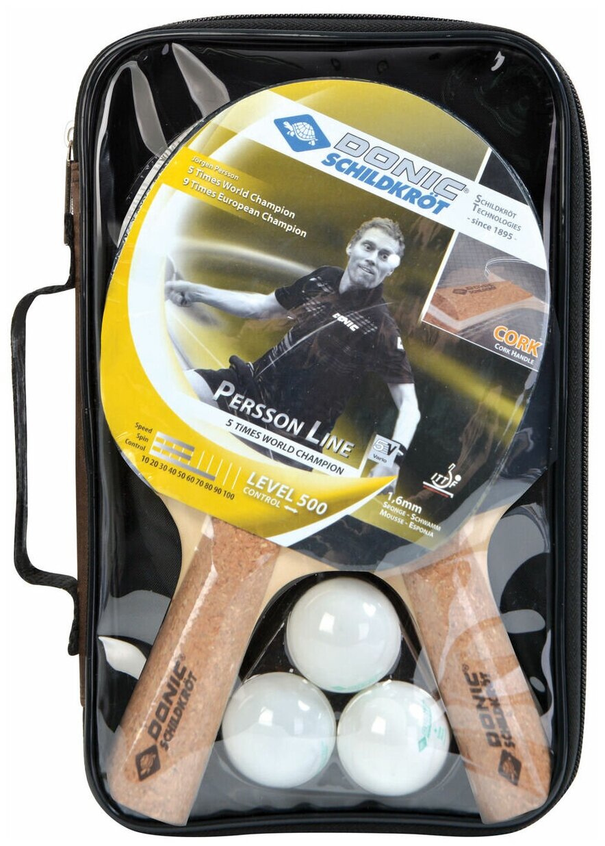 фото Набор для настольного тенниса DONIC-Schildkrot Persson Line Level 500