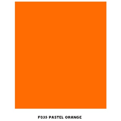 Самоклейка матовая Оракал 641M 035 pastel orange (пастельный оранжевый) 1х0,5 м