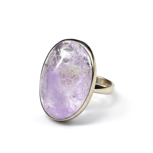 Кольцо Радуга Камня, аметист, размер 17.5, фиолетовый