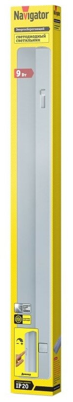 Линейный светильник Navigator 82 379 NEL-B01-9-4K-DIMM-LED, цена за 1 шт.