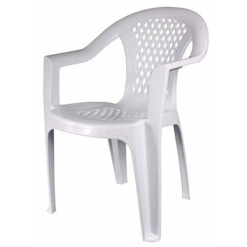 Кресло белое 550*620*750 Эльфпласт 042