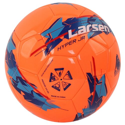 фото Футбольный мяч larsen hyper jr оранжевый 4