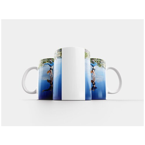 фото Кружка "водное зеркало, отражение, зеркальный фонтан" 320 мл lotsprints