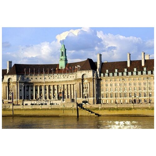 фото Постер на холсте замок №18 45см. x 30см. твой постер