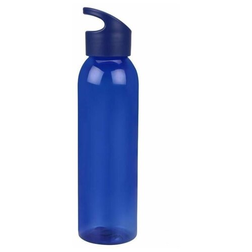 фото Бутылка для воды plain синяя 630 мл, 1082312 noname