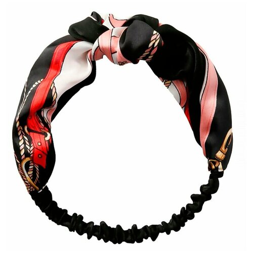 Повязка-ободок для волос 'Магия черного', тренд сезона