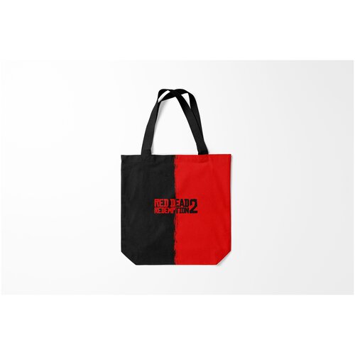 фото Сумка-шоппер / 40х40 см / геймерам / red dead redemption 2 rdr2 burnettie