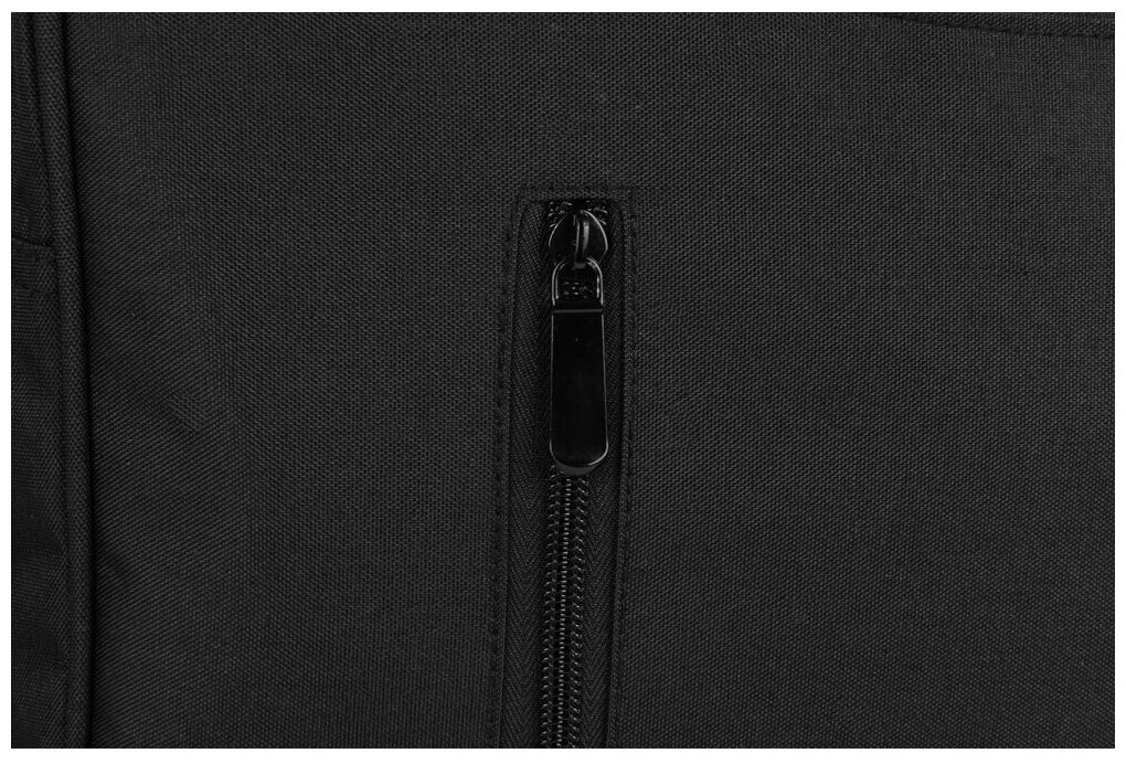 Сумка для ноутбука Wing с вертикальным наружным карманом черный