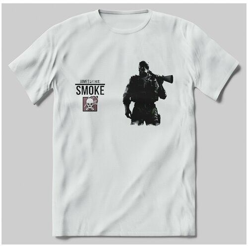 фото Футболка с принтом raimbow six siege - 412 brut-shop