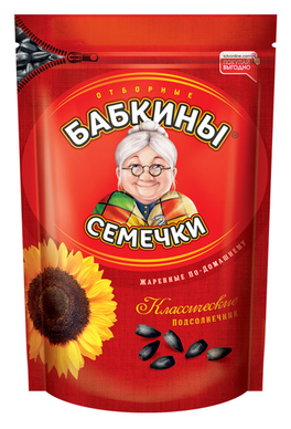 «Бабкины семечки», семечки отборные, жареные, 300 г