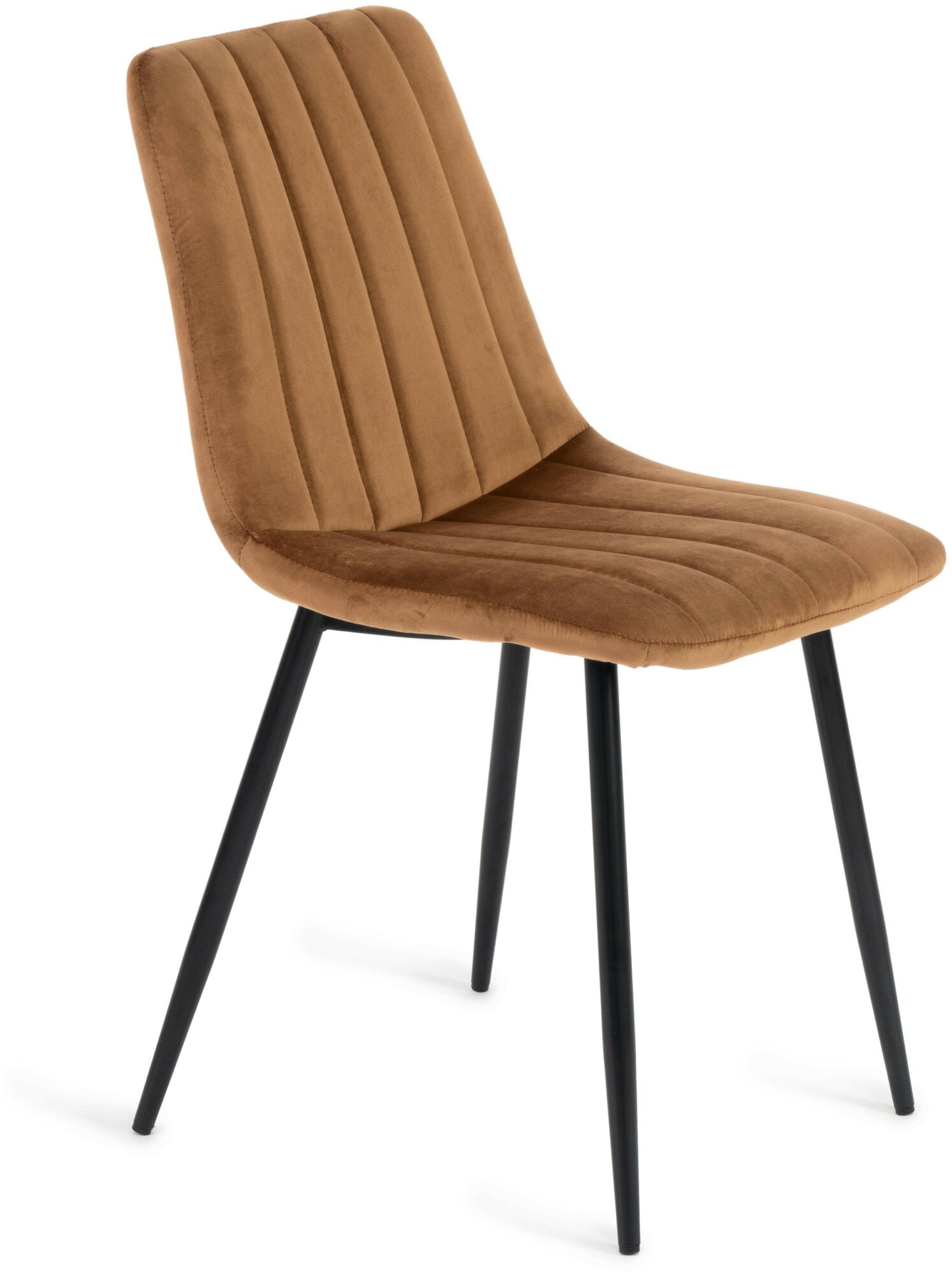 Cтул TetChair Dublin 7066 коричневый вельвет