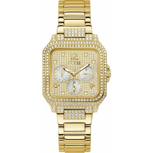 фото Наручные часы guess женские наручные часы guess gw0472l2, золотой, белый